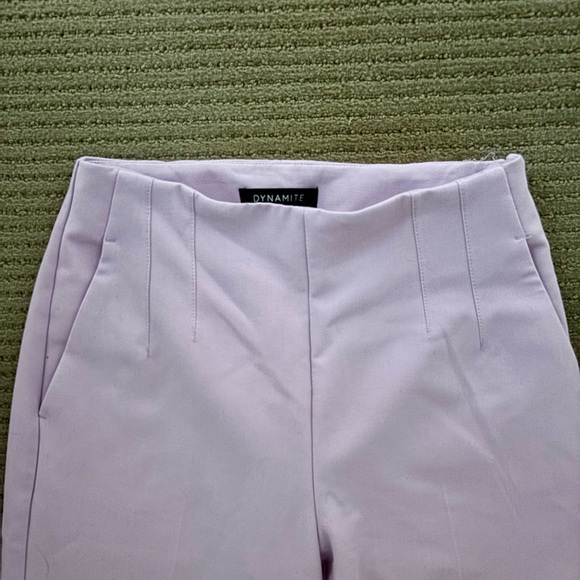 Dynamite Light Lilac Slim Pants - Picture 4 of 5